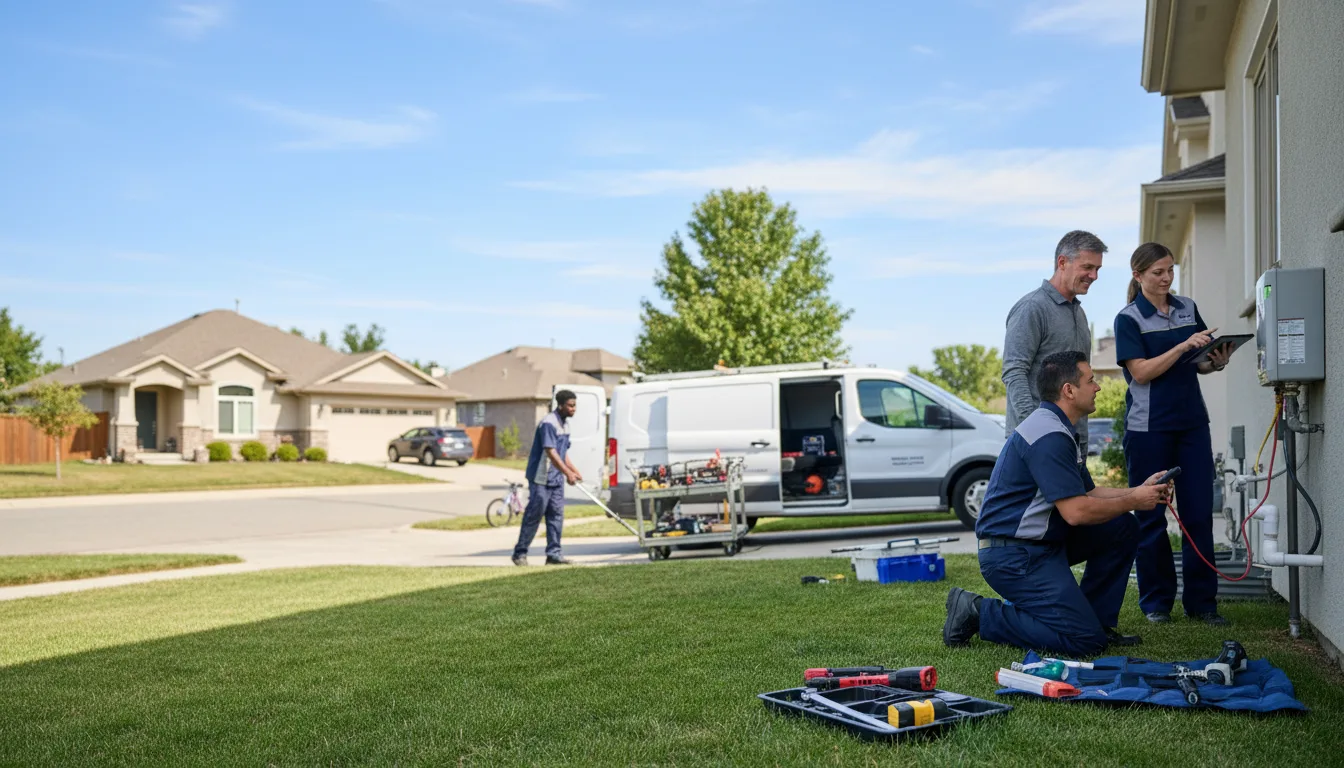 Tankless water heater service in Mcintosh, SD